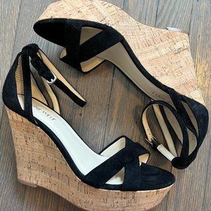 Nine West Open Toe Wedge Sandals